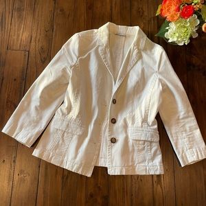 Old Navy White Blazer